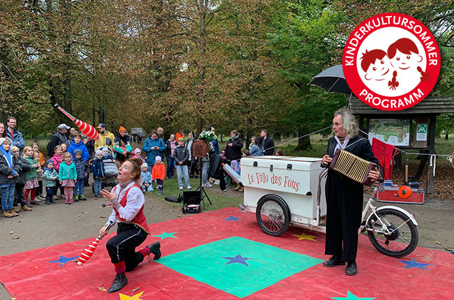 'Velo des Fous' im Kurpark