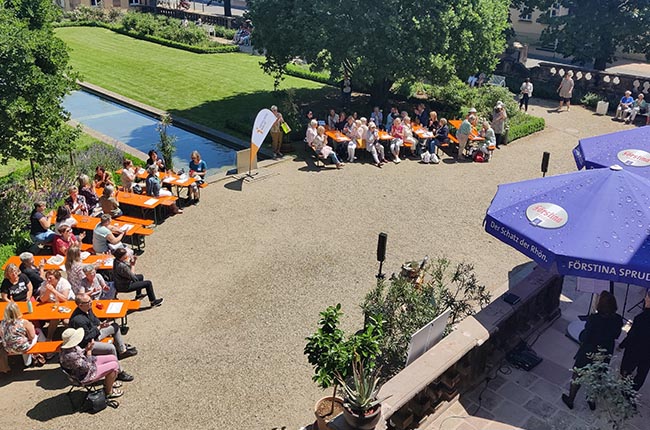 Picknick-Lesung mit Eberhardt Lauer